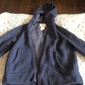 Crewcuts zip up hoodie